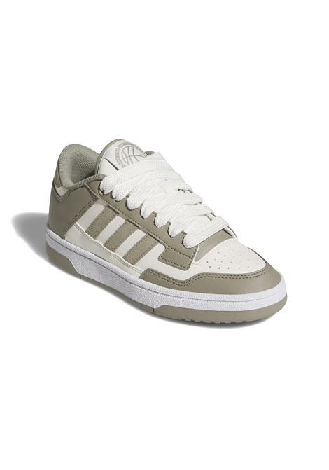 Adidas Rapid Court Shoes White Grey Junior ADIDAS CORE | Sneakers | JR0165-
